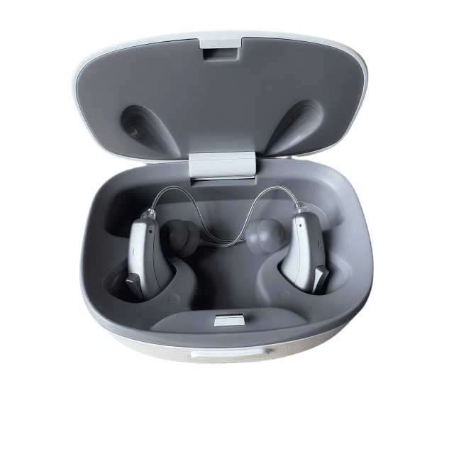 BTE RIC hearing aid BL98N Silver